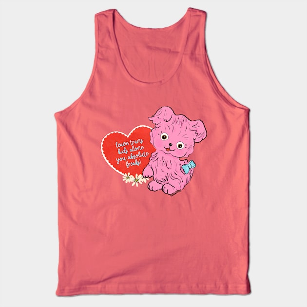 Leave Trans Kids Alone - The Peach Fuzz Tank Top by ThePeachFuzz